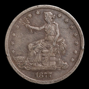 Untied States, Silver Trade Dollar - 1877 - United States of America