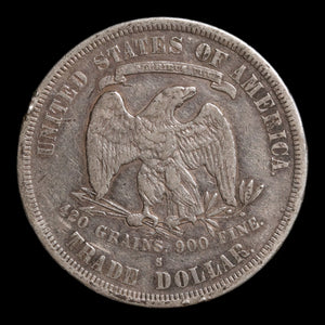 Untied States, Silver Trade Dollar - 1877 - United States of America