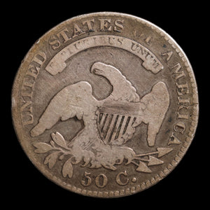 United States, Capped Bust Silver Half Dollar - 1828 - United States of America