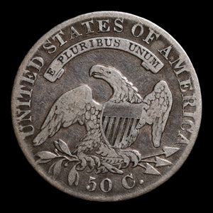 United States, Capped Bust Silver Half Dollar - 1830 - United States of America