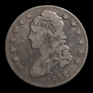 United States, Capped Bust Silver Half Dollar - 1835 - United States of America