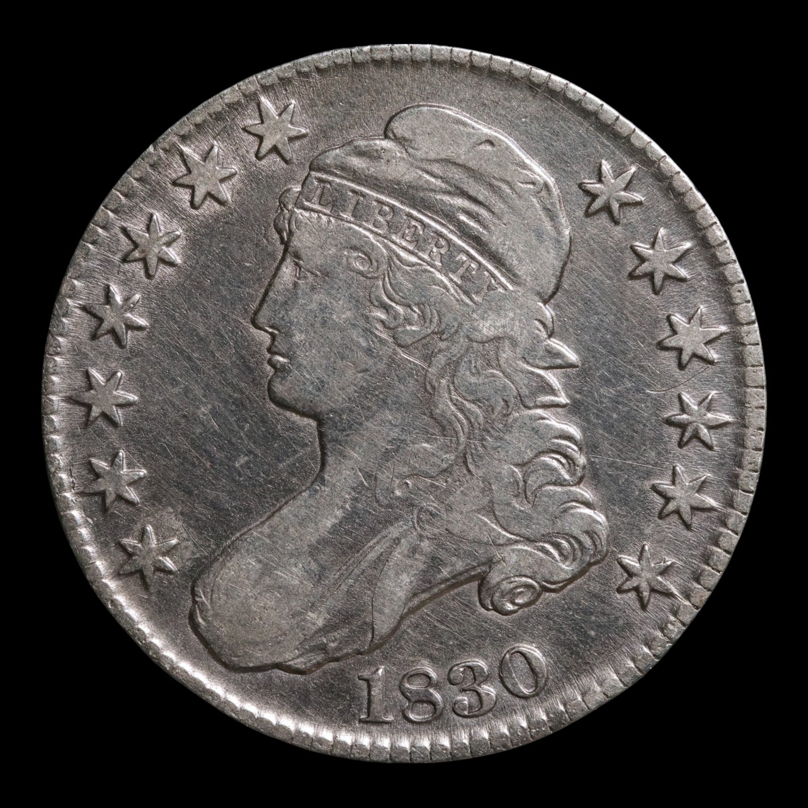 United States, Capped Bust Silver Half Dollar - 1830 - United States of America