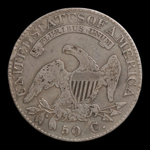 United States, Capped Bust Silver Half Dollar - 1825 - United States of America