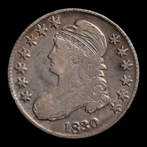United States, Capped Bust Silver Half Dollar - 1830 - United States of America