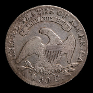 United States, Capped Bust Silver Half Dollar - 1830 - United States of America
