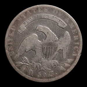United States, Capped Bust Silver Half Dollar - 1834 - United States of America