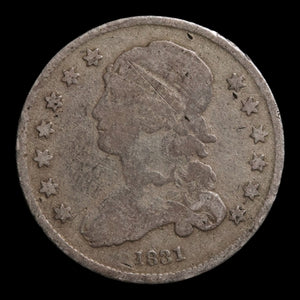 United States, Liberty Cap Silver Quarter - 1831 - United States of America
