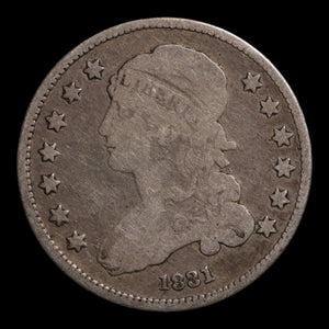 United States, Liberty Cap Silver Quarter - 1831 - United States of America