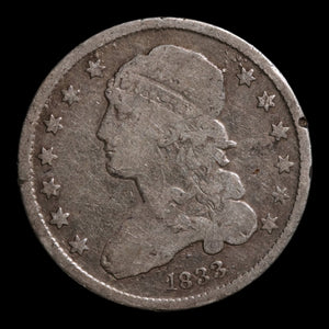 United States, Liberty Cap Silver Quarter - 1833 - United States of America