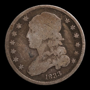 United States, Liberty Cap Silver Quarter - 1833 - United States of America