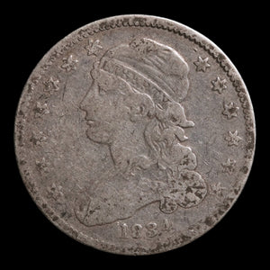 United States, Liberty Cap Silver Quarter - 1834 - United States of America