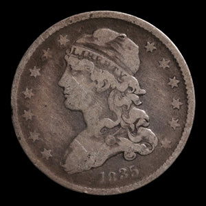 United States, Liberty Cap Silver Quarter - 1835 - United States of America