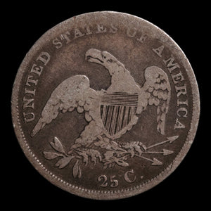 United States, Liberty Cap Silver Quarter - 1835 - United States of America