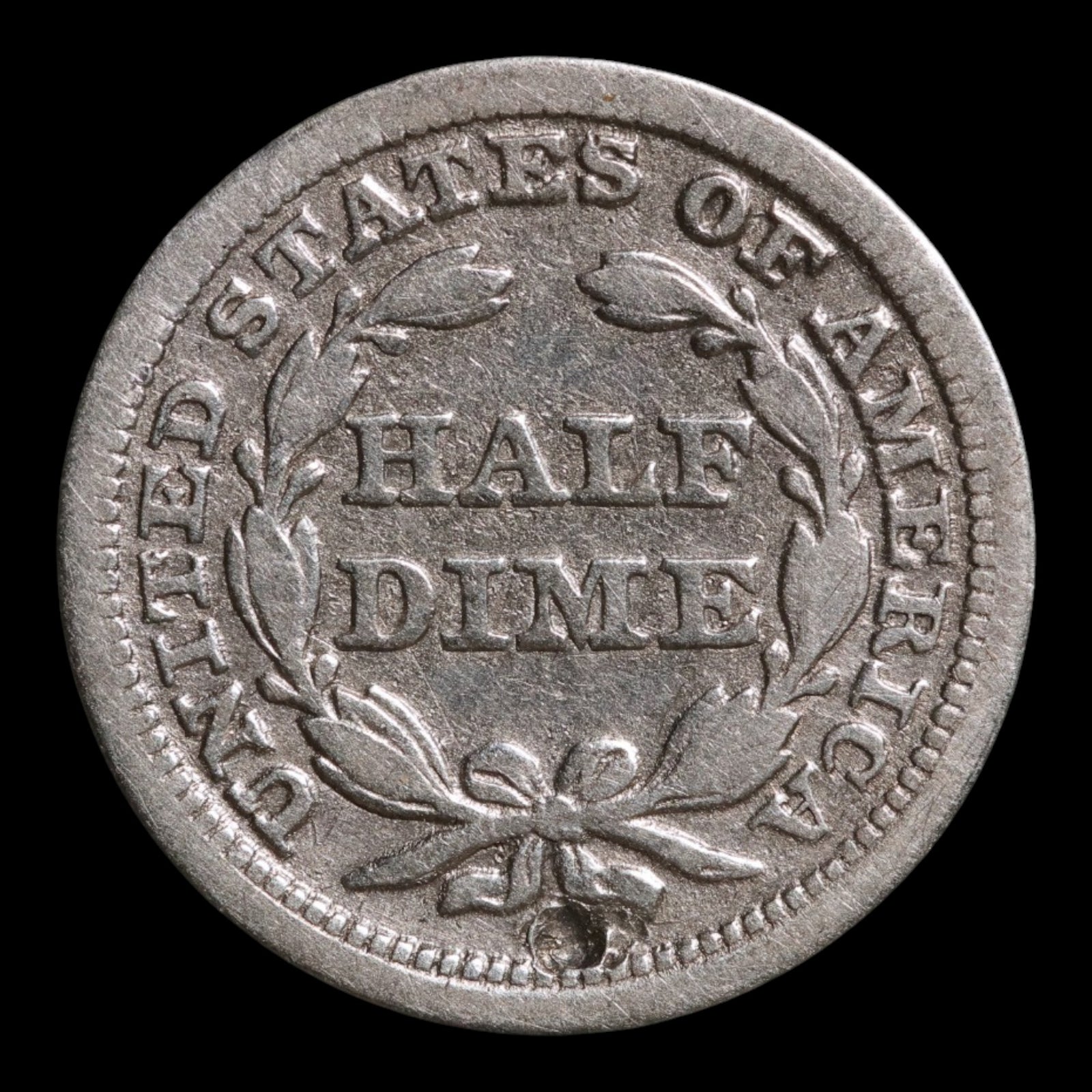 United States, Seated Liberty Silver Half Dime - 1853 - United States