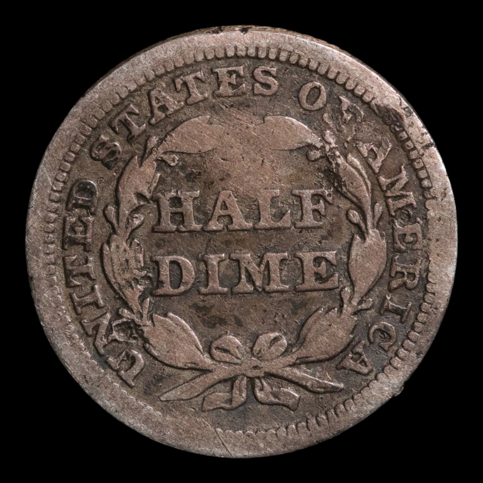 United States, Seated Liberty Silver Half Dime - 1853 - United States
