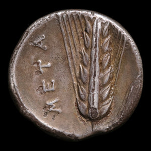 Lucania, City of Metapontum, AR Nomos, Demeter (Harvest & Fertility) - c. 330 to 290 BCE - Greek World