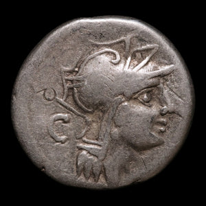 Roman Republic, D. Iunius Silanus, AR Denarius, Roma & Victory - 91 BCE - Roman Republic