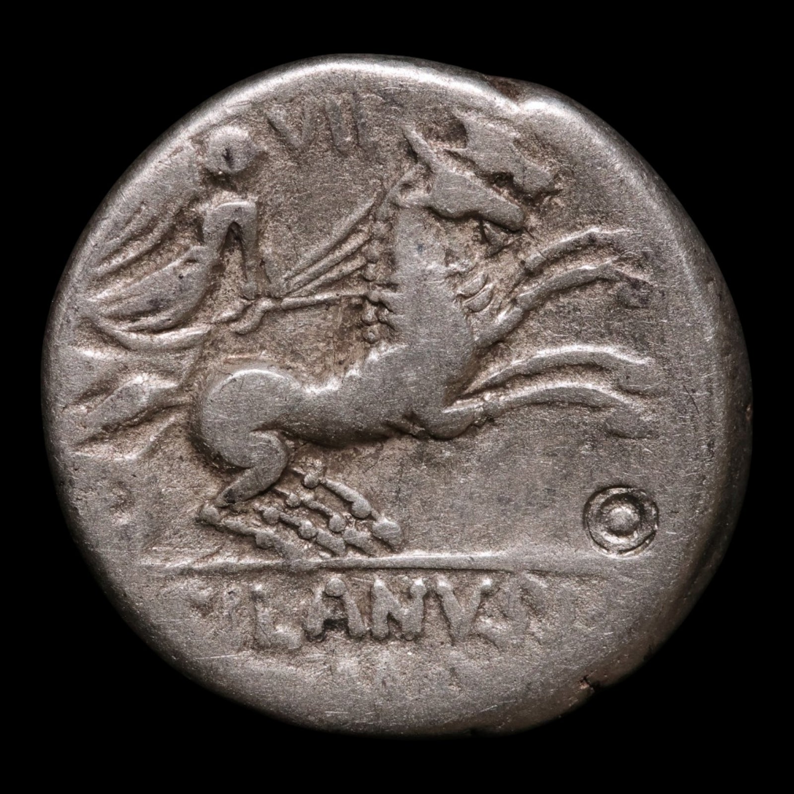 Roman Republic, D. Iunius Silanus, AR Denarius, Roma & Victory - 91 BCE - Roman Republic