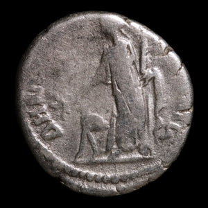 Roman Arabia, Emperor Trajan, AR Denarius, Arabia & Camel Reverse - 112 to 114 CE - Roman Provinces