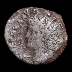 Egypt, Alexandria, Emperor Nero, BI Tetradrachm, Emperor Augustus Reverse - 66 to 67 CE - Roman Provinces