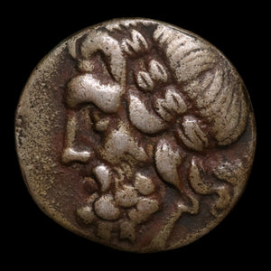 Arcadian League, City of Megalopolis, AR Triobol, Zeus & Pan - 195 to 168 BCE - Greek World