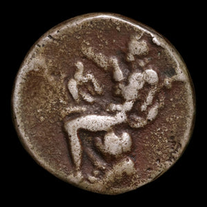 Arcadian League, City of Megalopolis, AR Triobol, Zeus & Pan - 195 to 168 BCE - Greek World