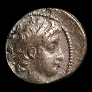 Seleucid Empire, King Demetrius II Nicator, AR Drachm, Apollo (Major Greek God) - 145 to 141 BCE - Greek World