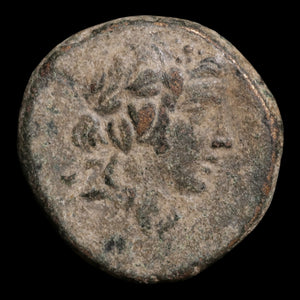 Pontus, City of Amisos, AE Unit, Dionysus (God of Wine) - 85 to 65 BCE - Greek World