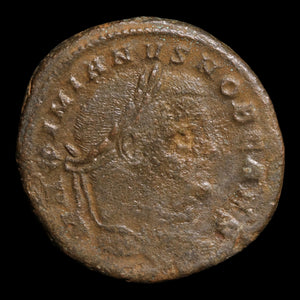 Rome, Emperor Galerius, AE Unit, Moneta (Goddess of Money) - 301 CE - Roman Empire