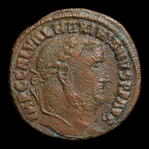 Rome, Emperor Galerius, AE Unit, Genius (Divinity) - 308 CE - Roman Empire