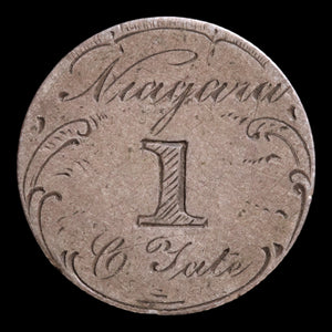 Victorian Era Love Token, Carved Onto U.S. Seated Liberty Dime - 1859 - United States of America