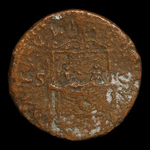 Rome, Faustina the Younger, Large Bronze As, Baby Emperors Reverse - 161 to 176 CE - Roman Empire