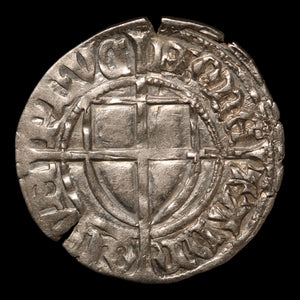 Teutonic Order, Paulus of Russdorf, Silver Shilling - 1422 to 1441 CE - German States