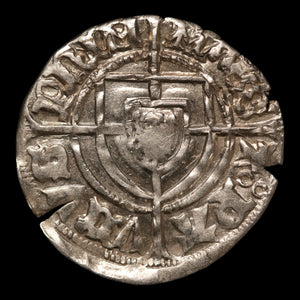 Teutonic Order, Paulus of Russdorf, Silver Shilling - 1422 to 1441 CE - German States