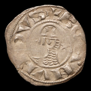Crusader States, Antioch, Prince Bohemond IV, Silver Denier - 1201 to 1216 CE - The Crusades
