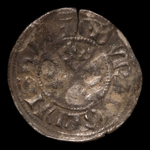 England, Edwardian Silver Penny (King Edward I to III), Canterbury Mint - 1279 to 1344 CE - Medieval England