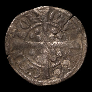 England, Edwardian Silver Penny (King Edward I to III), Canterbury Mint - 1279 to 1344 CE - Medieval England