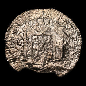 El Cazador Shipwreck, King Charles III, Spanish 1 Real Coin - c. 1783 - Spanish Empire