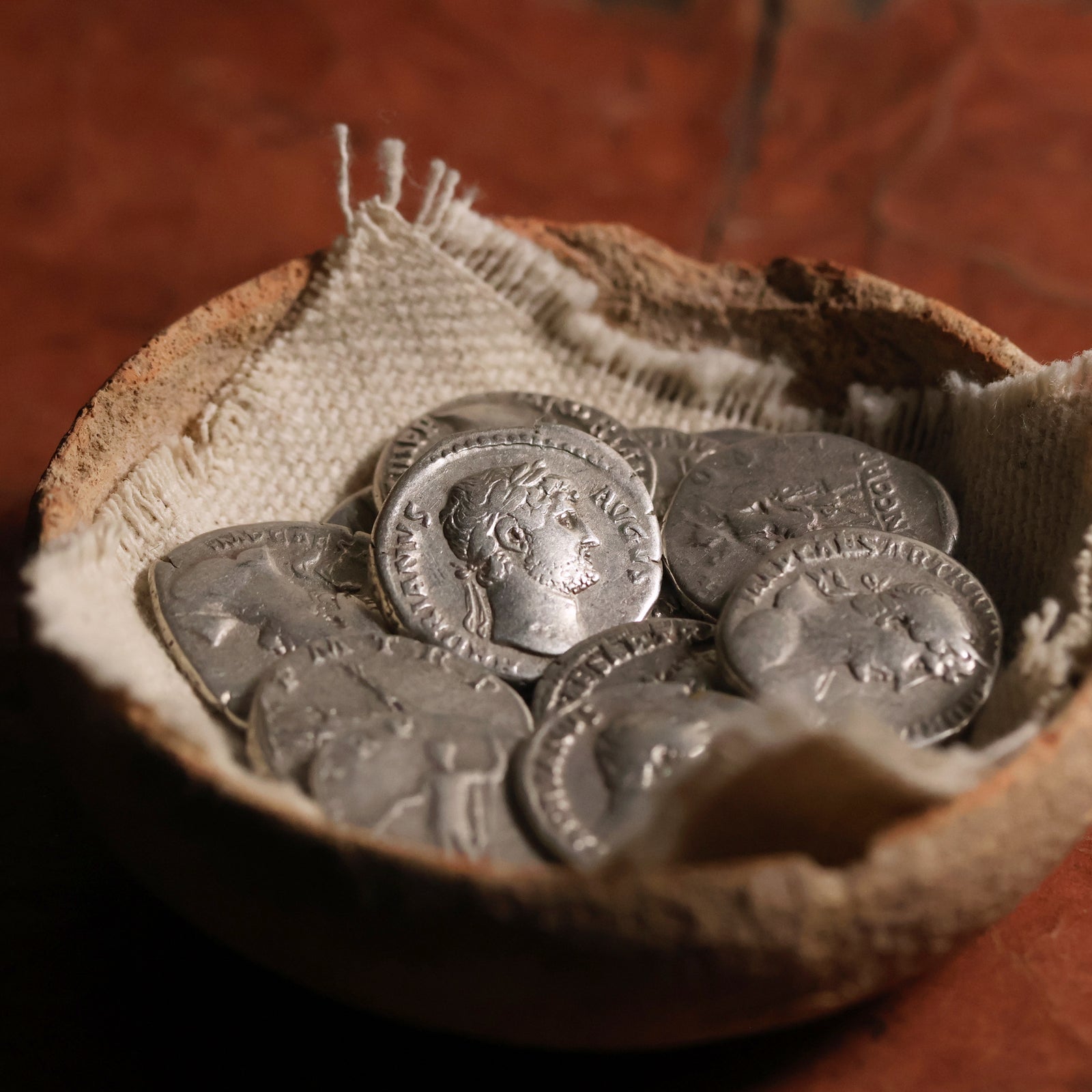 Rome, Emperor Hadrian, Silver Denarius - 117 to 138 CE - Roman Empire
