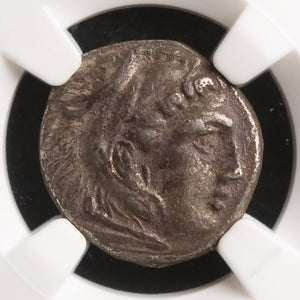 Macedon, Alexander the Great, AR Drachm (Posthumous Issue) - c. 323 to 301 BCE - Greek World