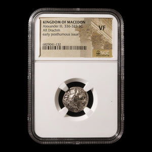 Macedon, Alexander the Great, AR Drachm (Posthumous Issue) - 310 to 301 BCE - Greek World