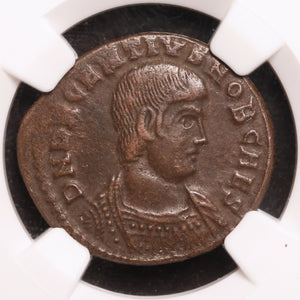 Rome, Emperor Decentius, BI Centenionalis, Two Victories Reverse - 351 to 353 CE - NGC Certified