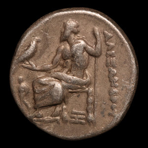 Macedon, Alexander the Great, AR Drachm, Lifetime Issue - 328 to 323 BCE - Greek World