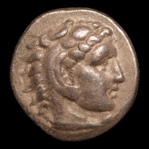 Macedon, Alexander the Great, AR Drachm, Lifetime Issue - 328 to 323 BCE - Greek World
