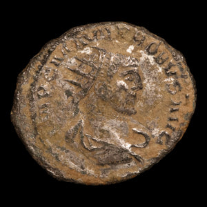 Rome, Emperor Probus, AR Antoninianus, Emperor & Jupiter Reverse - 276 to 282 CE - Roman Empire