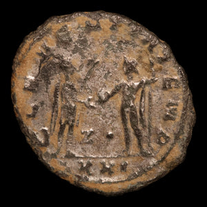Rome, Emperor Probus, AR Antoninianus, Emperor & Jupiter Reverse - 276 to 282 CE - Roman Empire