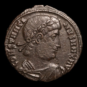 Rome, Constantine the Great, AE Nummus, Two Soldiers Reverse - c. 330 to 340 CE - Roman Empire