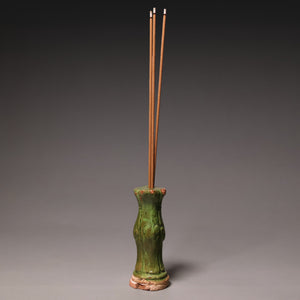 Ming Dynasty, Green Glazed Incense Holder - c. 1400s to 1600s CE - Imperial China
