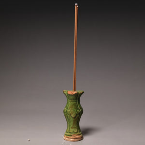 Ming Dynasty, Green Glazed Incense Holder - c. 1400s to 1600s CE - Imperial China