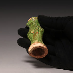 Ming Dynasty, Green Glazed Incense Holder - c. 1400s to 1600s CE - Imperial China